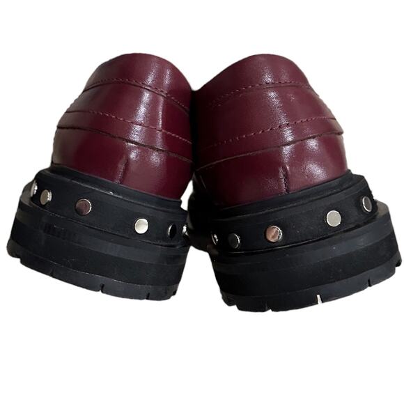 Free People Teagan Tassel Loafer In Wild Mulberry - Picture 9 of 11